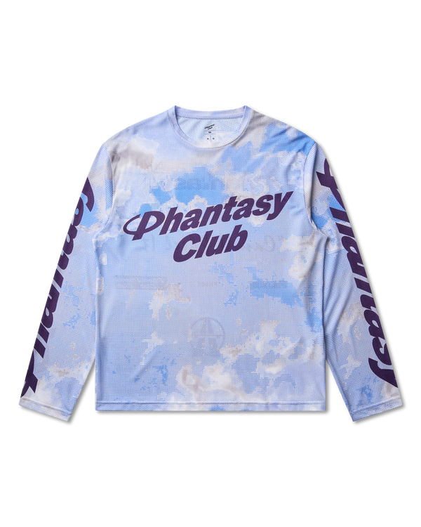 Phantasy Halcyon Longsleeve Mesh Top Sky
