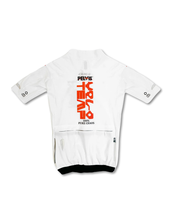 Pelvis Velo Temp NRG White Jersey by Q36.5