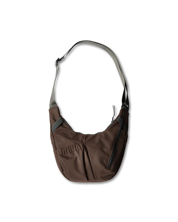 Sealson M1 CROSSBODY BAG / Nylon Plus® in Brown