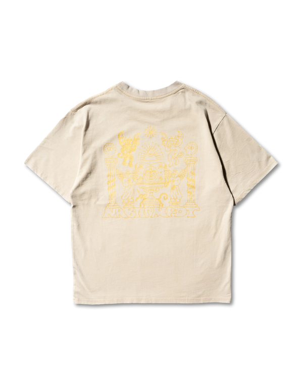 nabiis x MFDT - Acid Washed Tee / Sand