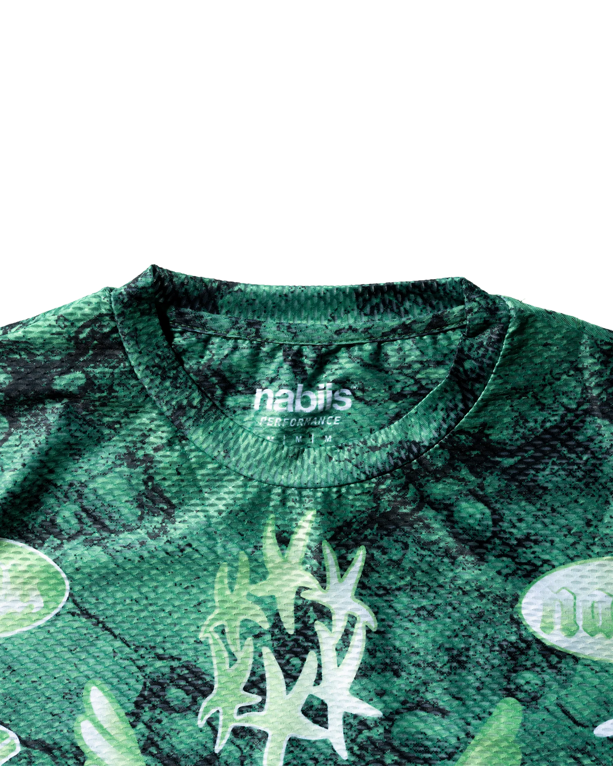 nabiis × MFDT - MTB Mesh LS Tee / Jade Green