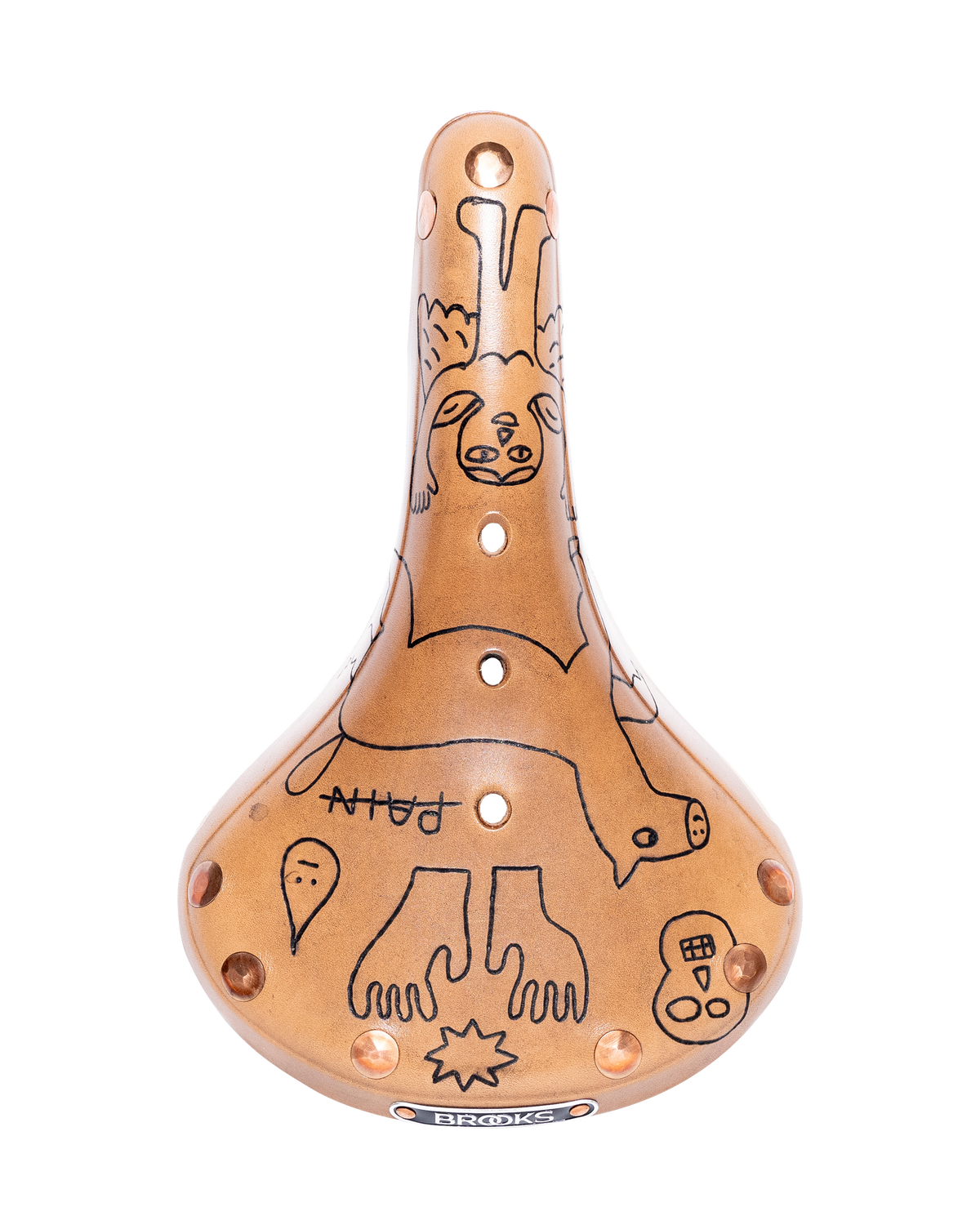 Brooks B17 leather saddle / #010