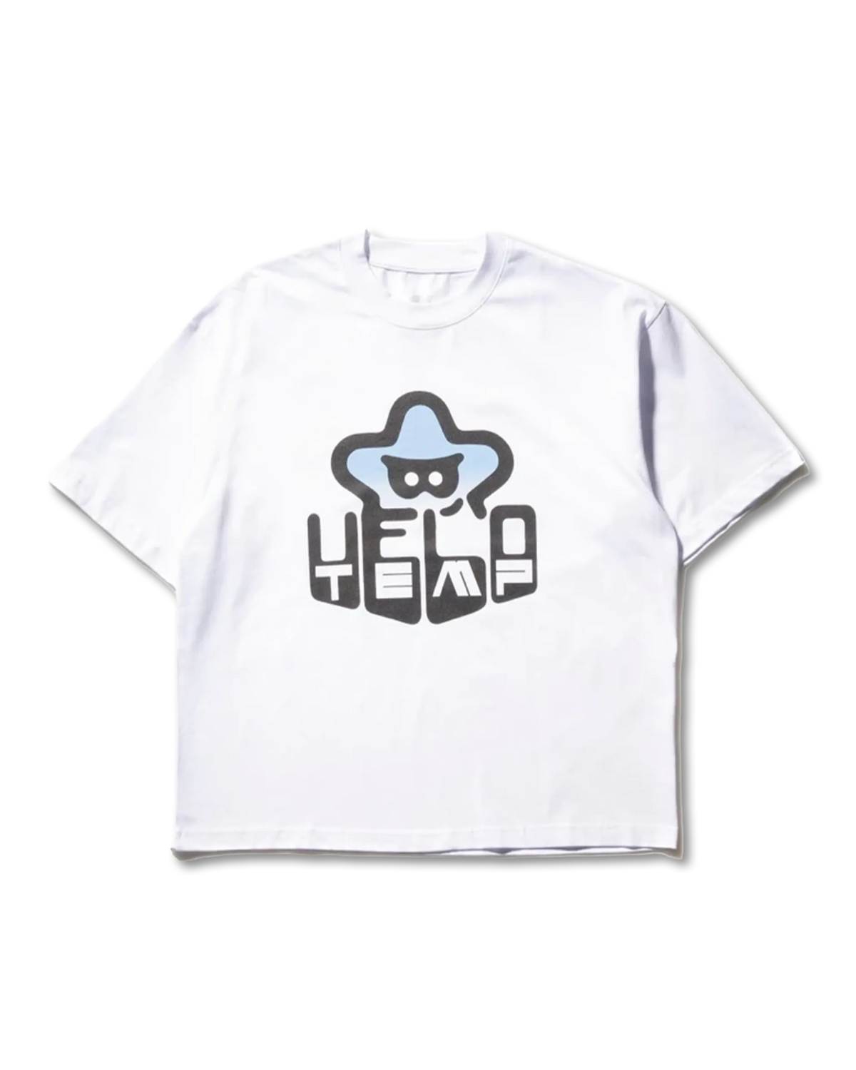 PELVIS x VELO TEMP｜STAR POWER UP TEE - WHITE