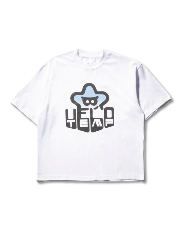 PELVIS x VELO TEMP｜STAR POWER UP TEE - WHITE