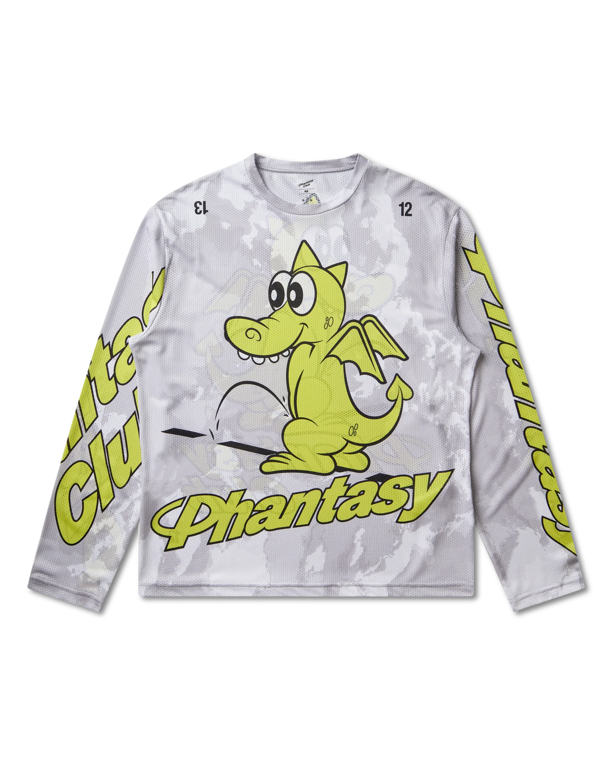 Phantasy Halcyon Longsleeve Mesh Top Dragon