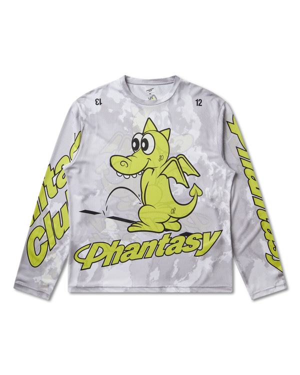 Phantasy Halcyon Longsleeve Mesh Top Dragon