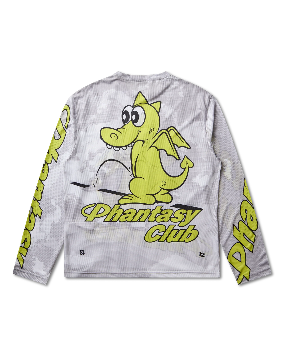 Phantasy Halcyon Longsleeve Mesh Top Dragon