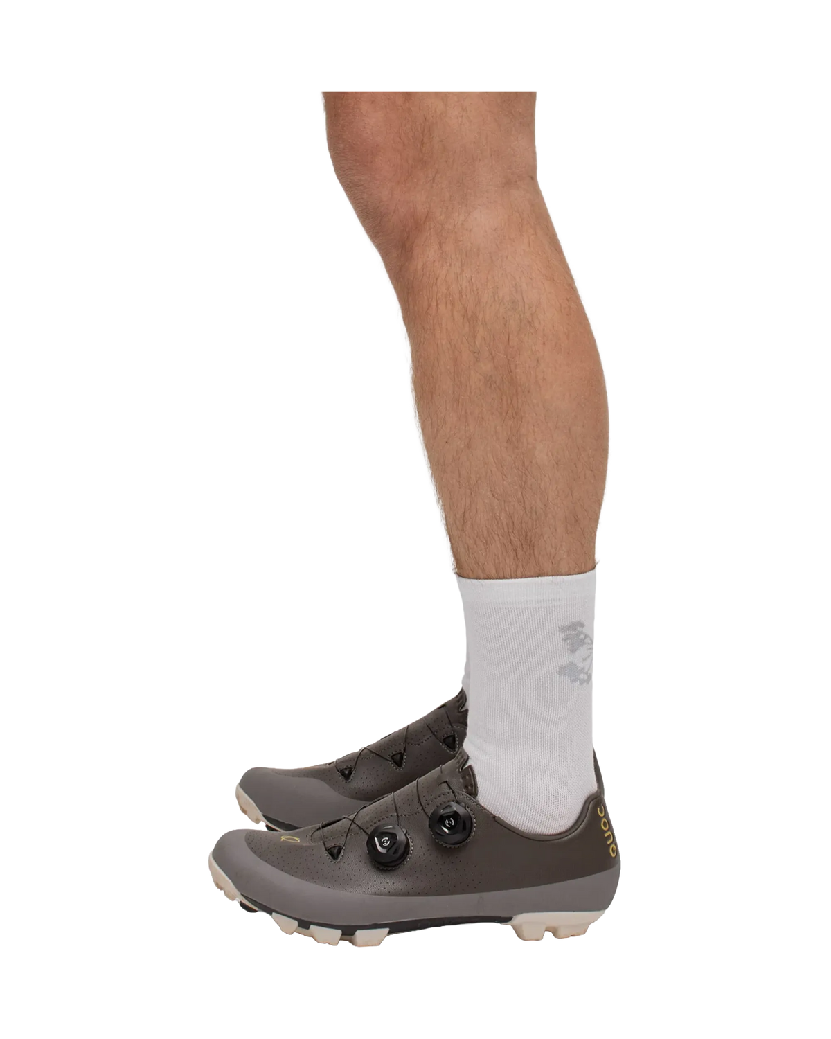 PORTAL PATTERN ACTIVE SOCK / BONE WHITE