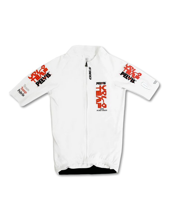 Pelvis Velo Temp NRG White Jersey by Q36.5