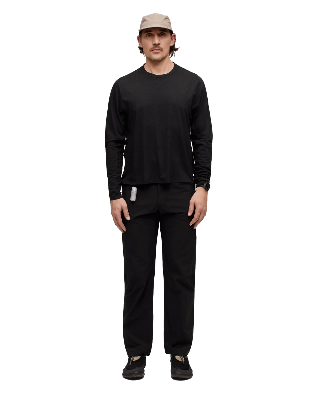 PORTAL DRIFT MERINO LS T/ BLACK BEAUTY