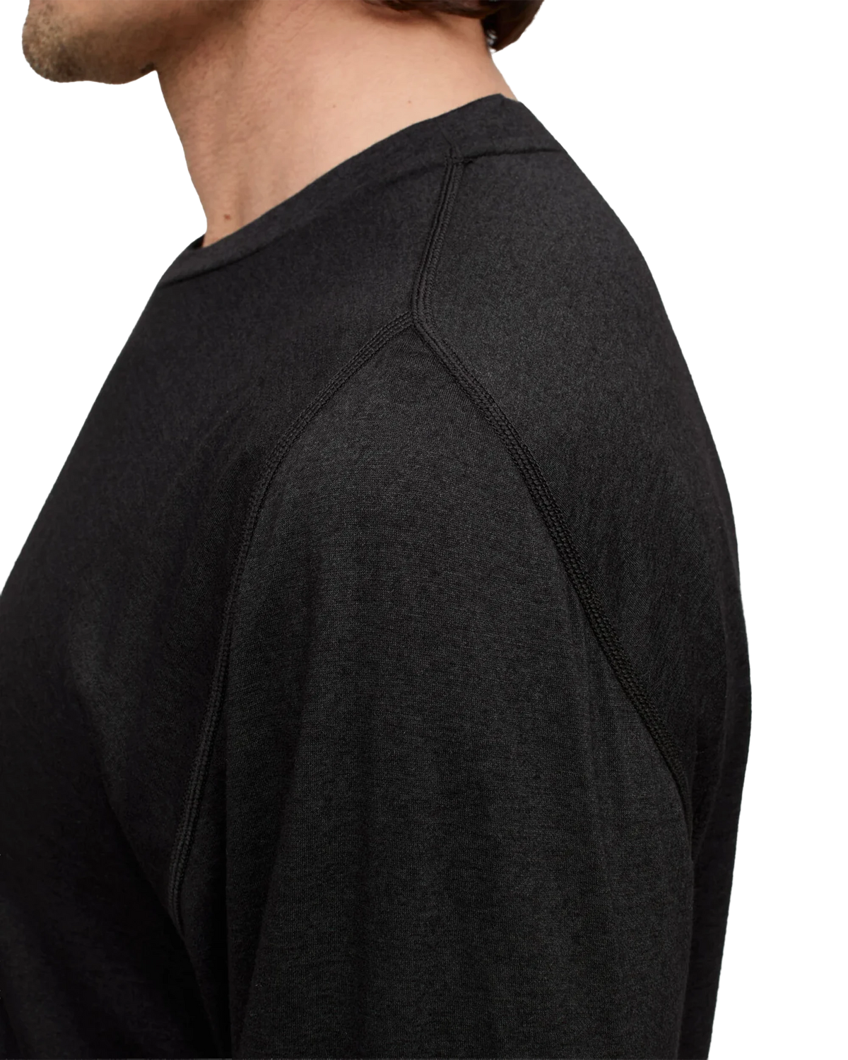 PORTAL DRIFT MERINO LS T/ BLACK BEAUTY