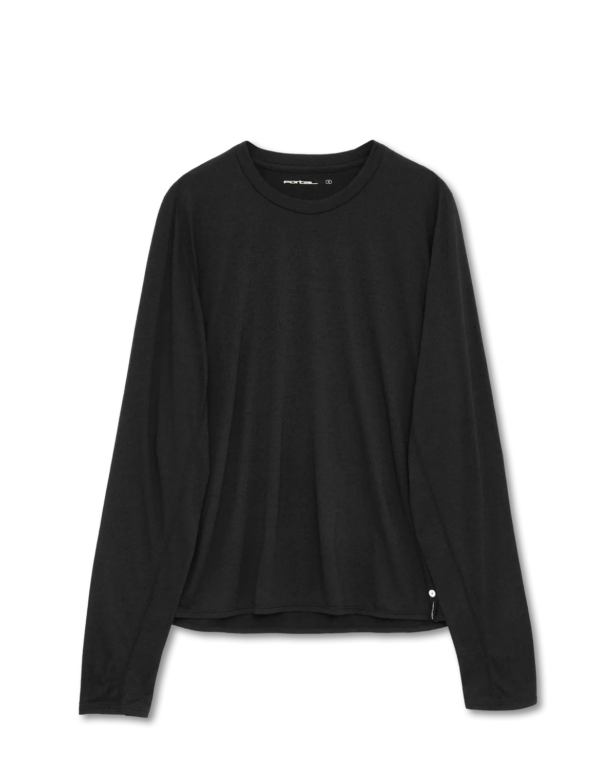 PORTAL DRIFT MERINO LS T/ BLACK BEAUTY